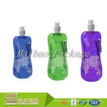 Wholesale Logo Printing Clear Water Liquid Packing Plastic Reusable Food Grade Spout Pouch Custom Drinking Bag